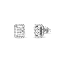 Orecchini Bliss Donna BL CARESSE in Oro bianco Diamante 0.14 Ct 20104801 - 20104801